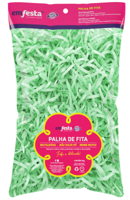 Palha de Fita Candy Mint